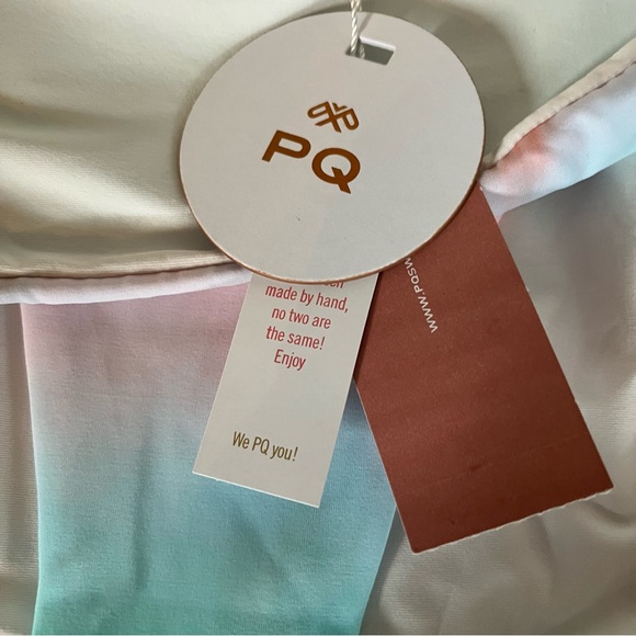 PQ Swim Sunset Basic High Bikini Bottom NWT L - Picture 3 of 5
